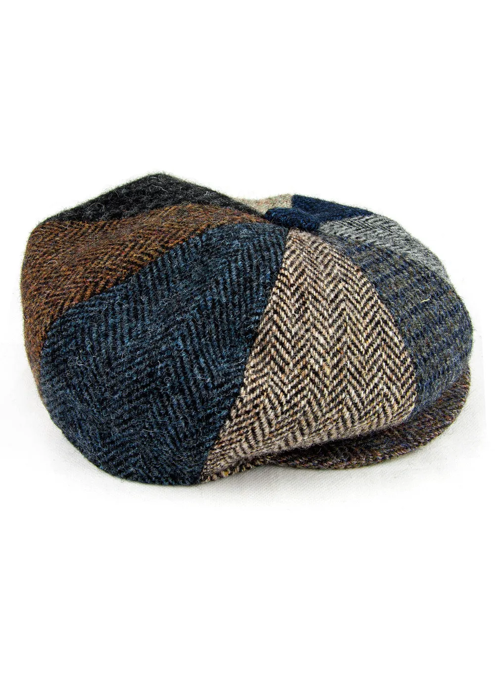 8 Piece Harris Tweed Cap