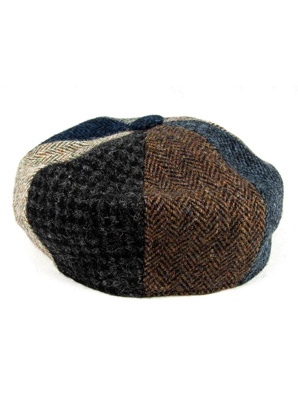 8 Piece Harris Tweed Cap
