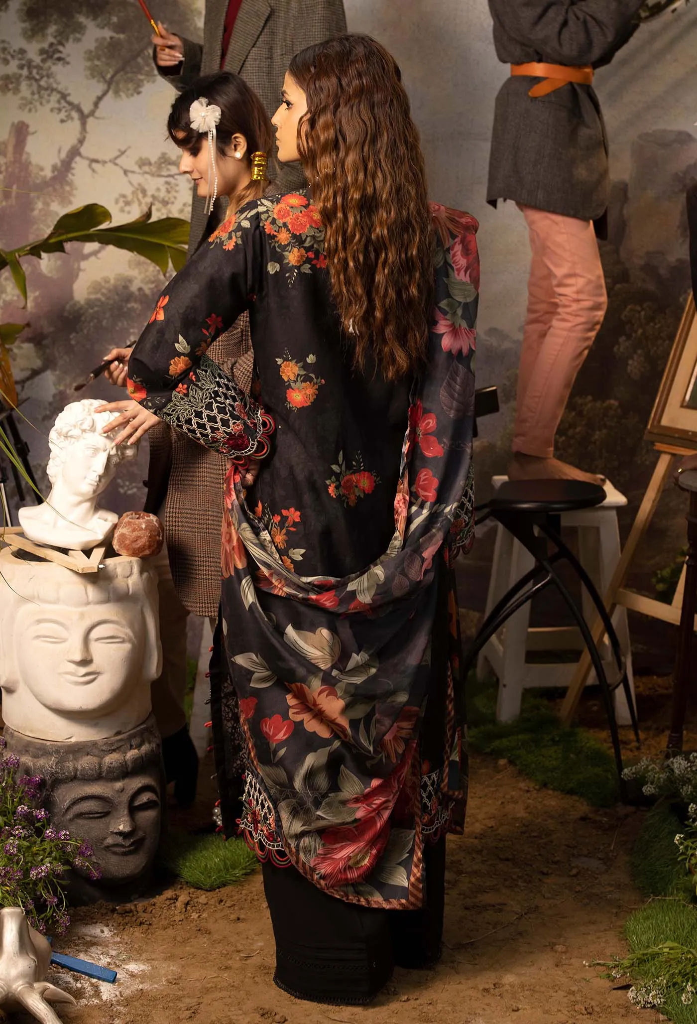 Adan's Libas Signature Print Lawn Collection 2024 –  5864