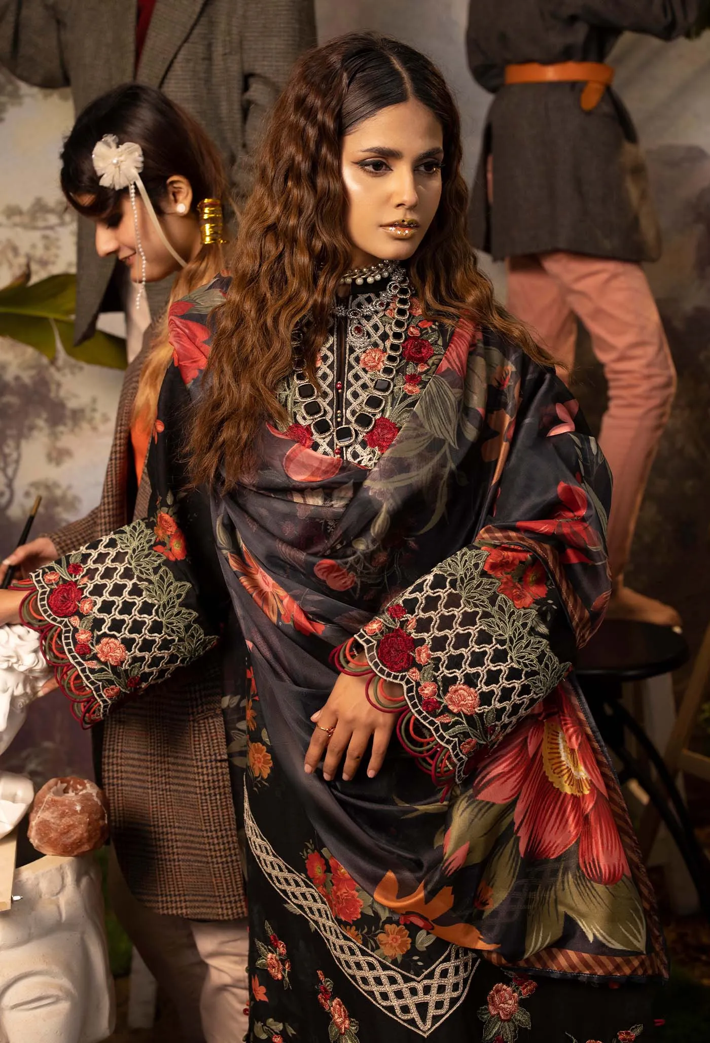 Adan's Libas Signature Print Lawn Collection 2024 –  5864
