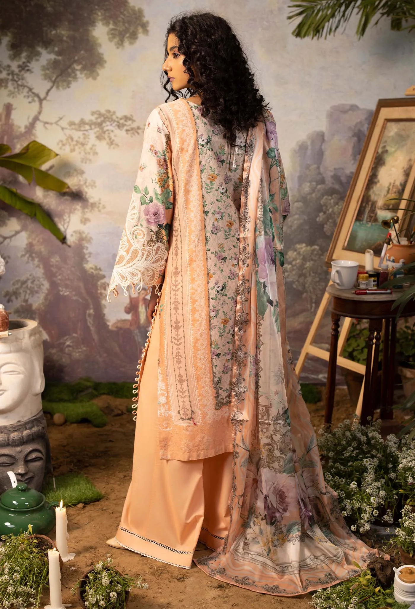 Adan's Libas Signature Print Lawn Collection 2024 –  5867