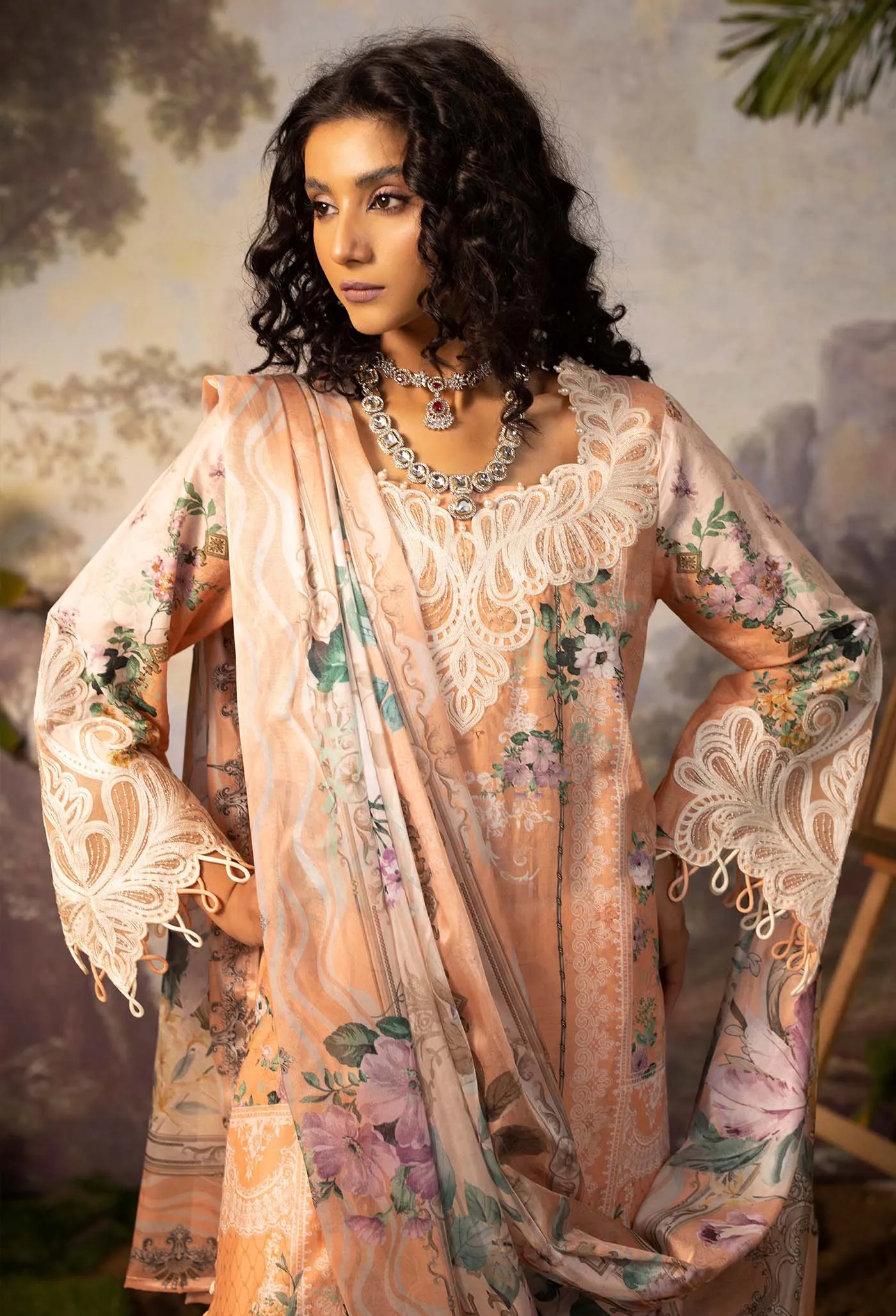 Adan's Libas Signature Print Lawn Collection 2024 –  5867