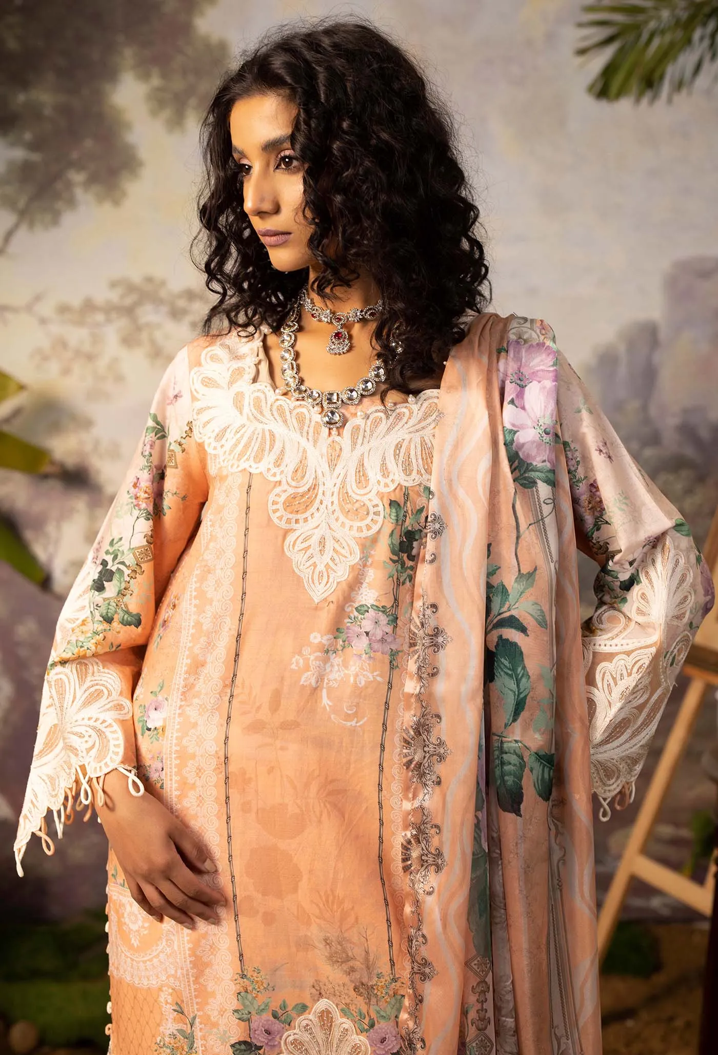Adan's Libas Signature Print Lawn Collection 2024 –  5867