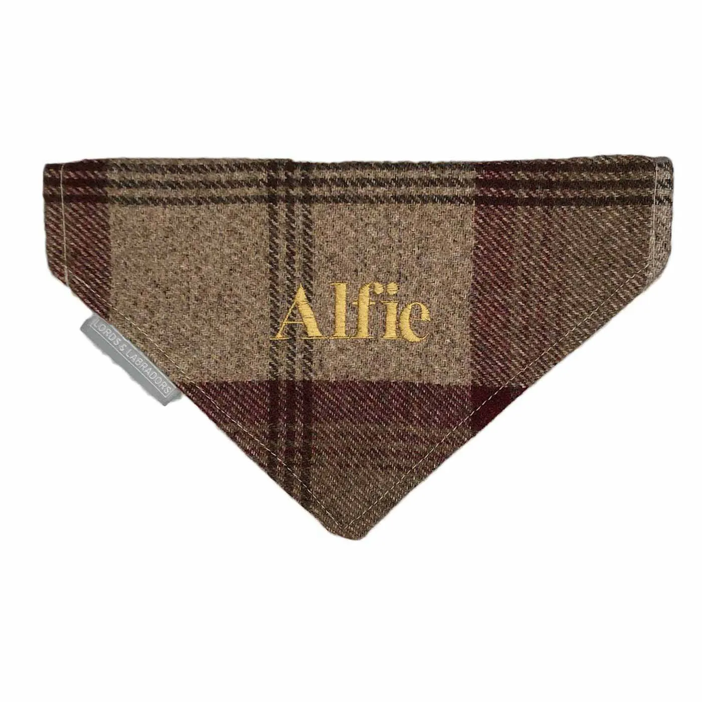 Bandana in Balmoral Tweed by Lords and Labradors