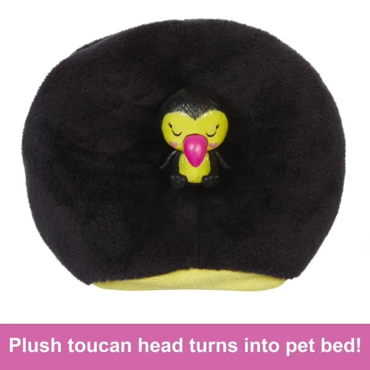 Barbie Cutie Reveal Jungle Series Toucan Doll