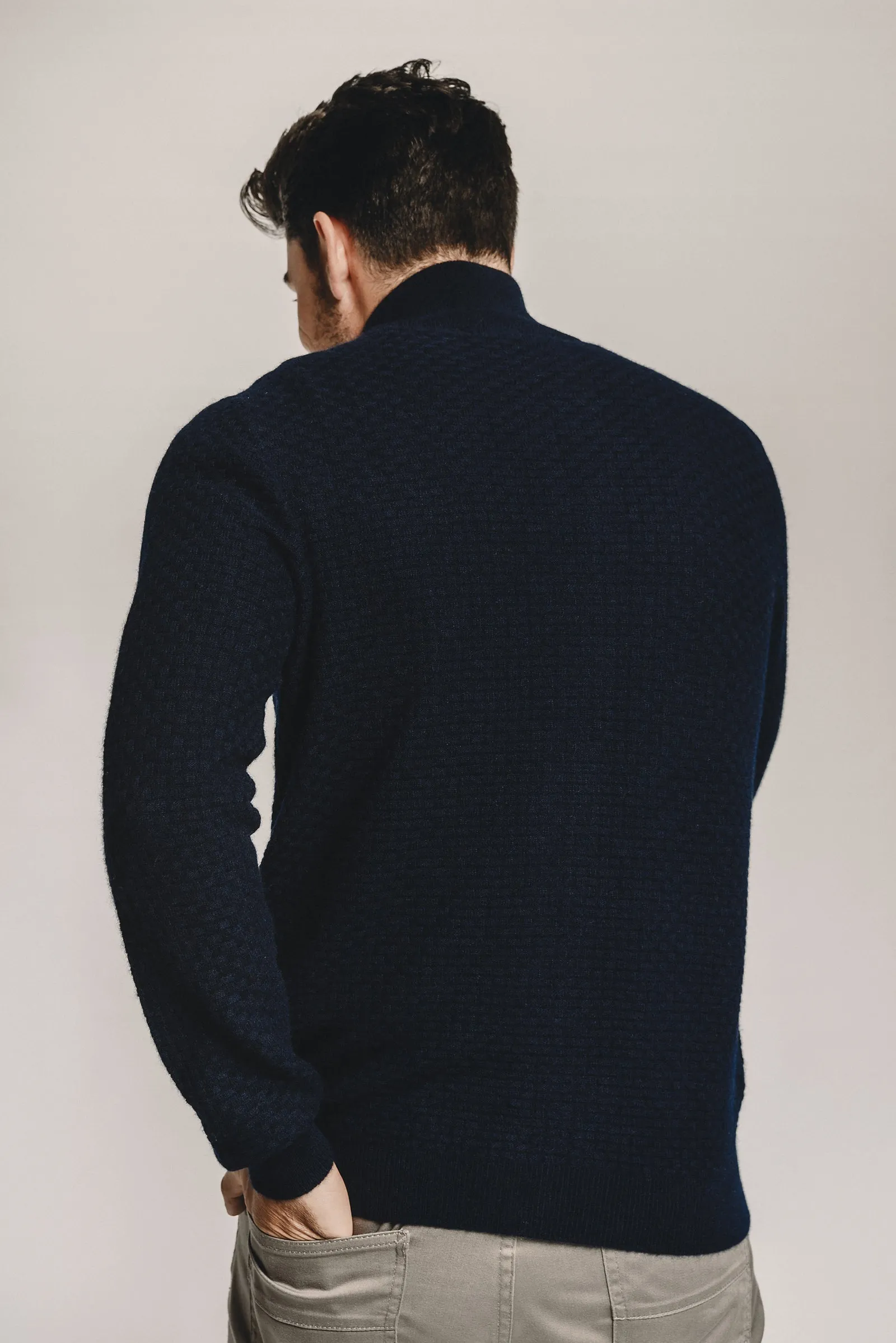 Basket Knit Bomber