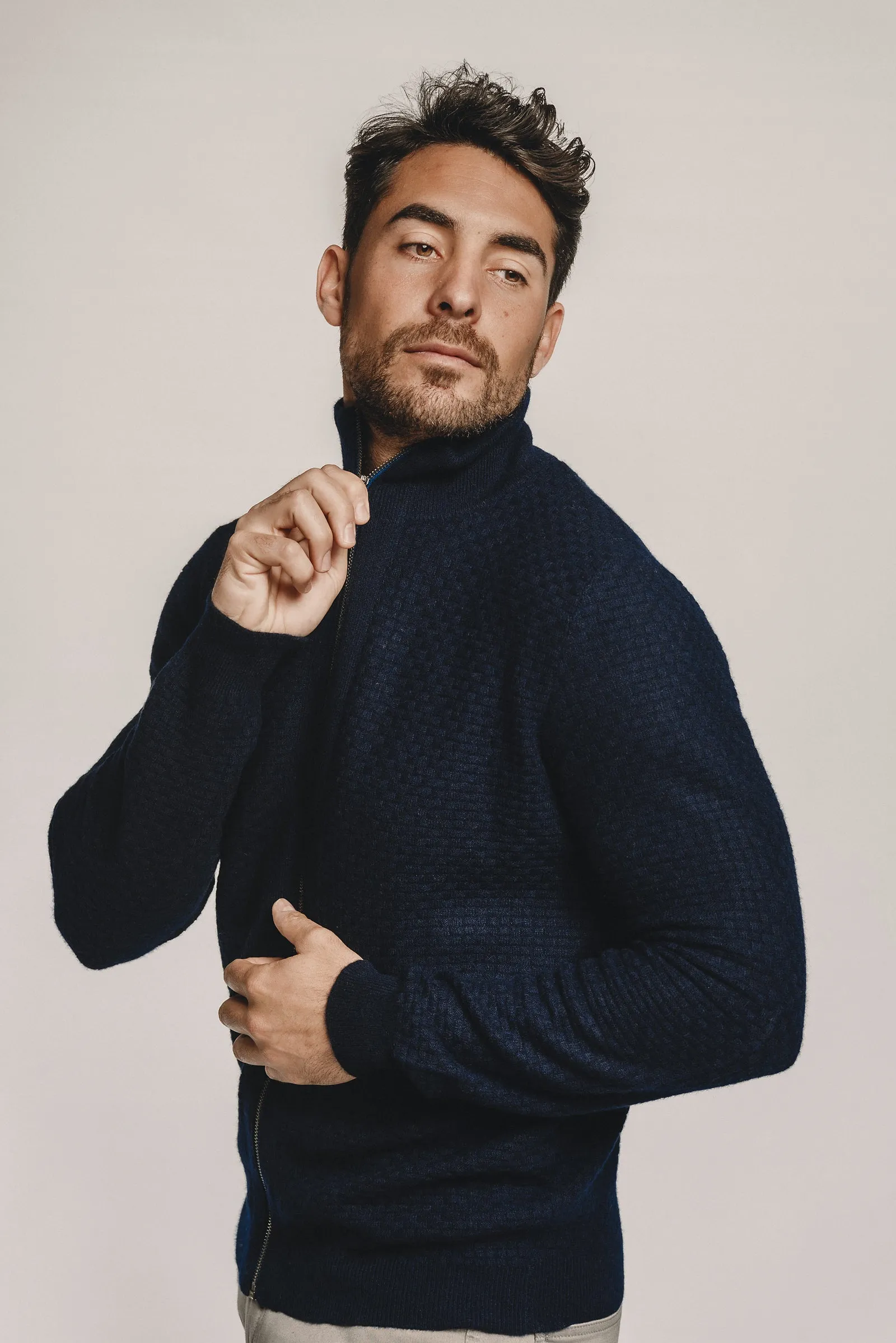 Basket Knit Bomber