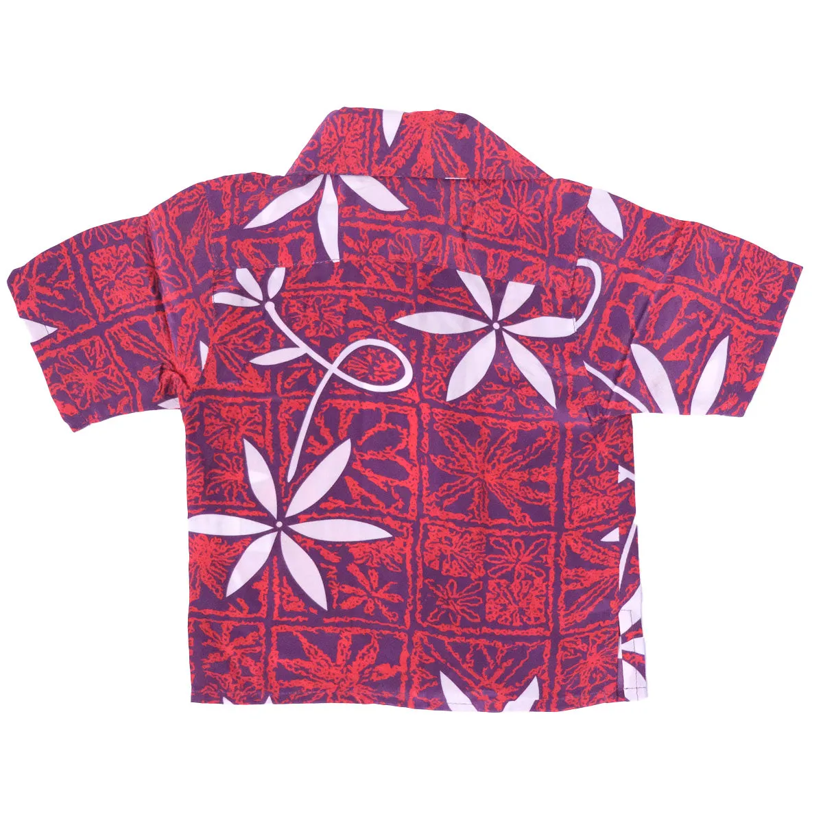 Blue Hawaii (Boy's Shirt) - Red