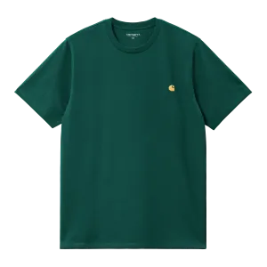 Carhartt WIP S/S Chase T-Shirt - Chervil / Gold