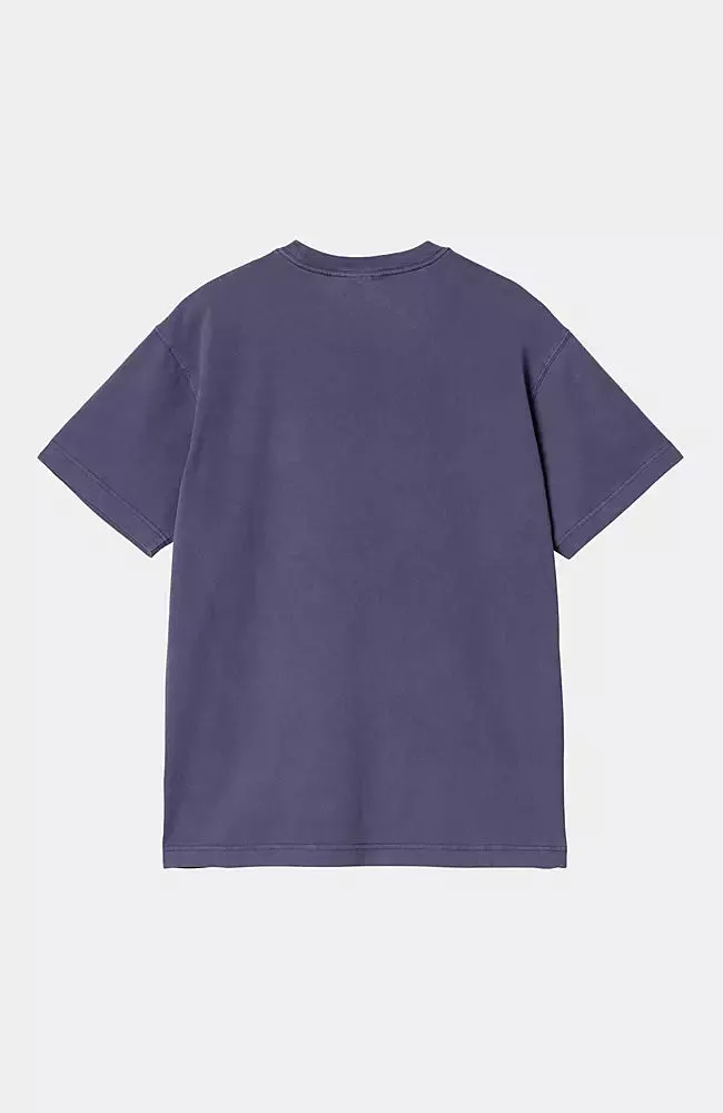 Unisex Carhartt WIP Vista T-Shirt in Aura - Short Sleeve Casual Tee