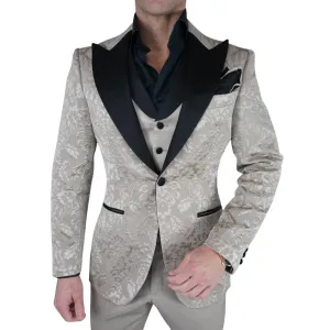 Champagne Oro Fiore and Black Jacket