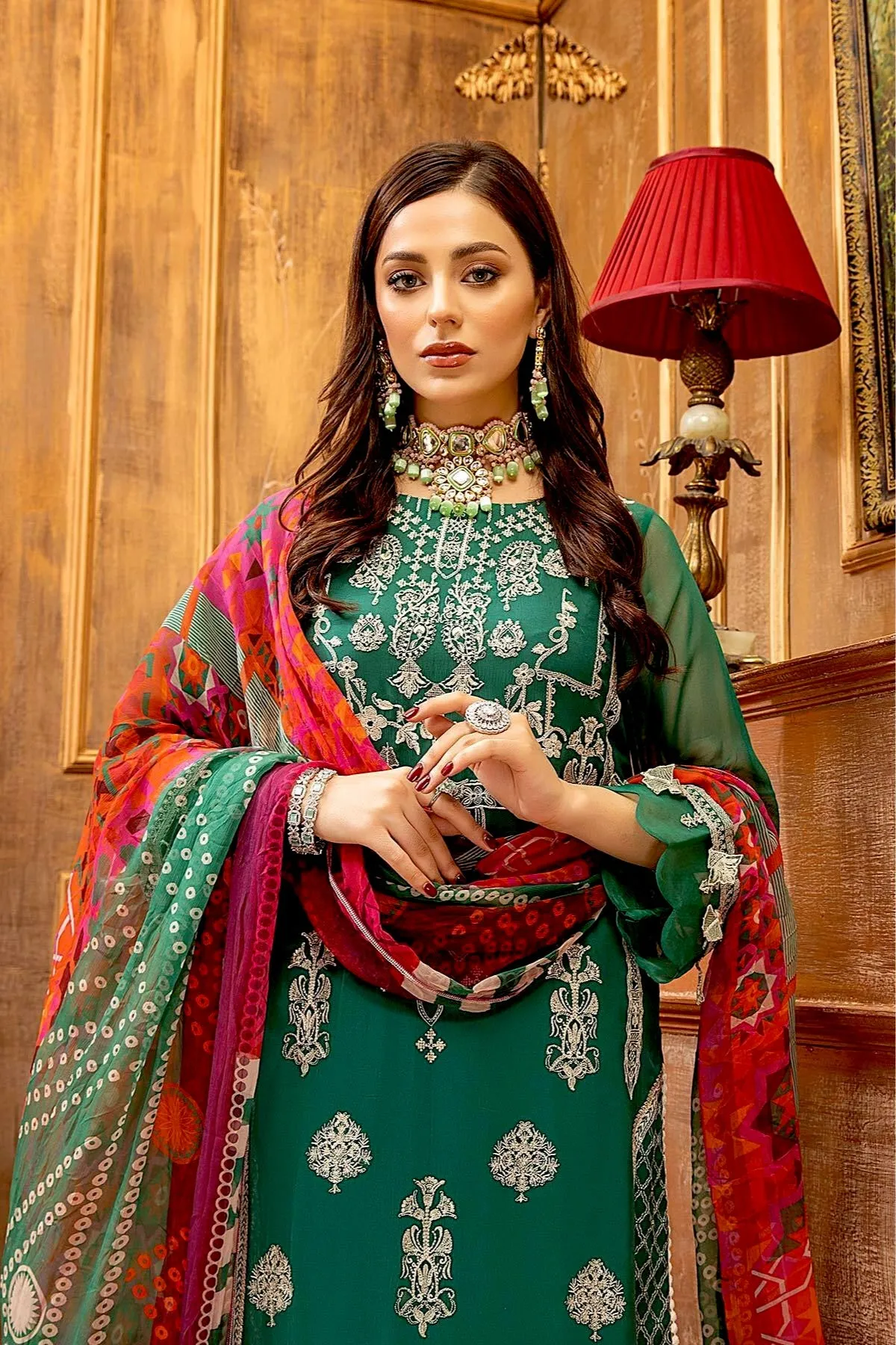Charizma Vasal Embroidered Chiffon Collection 2021 – VSL-05