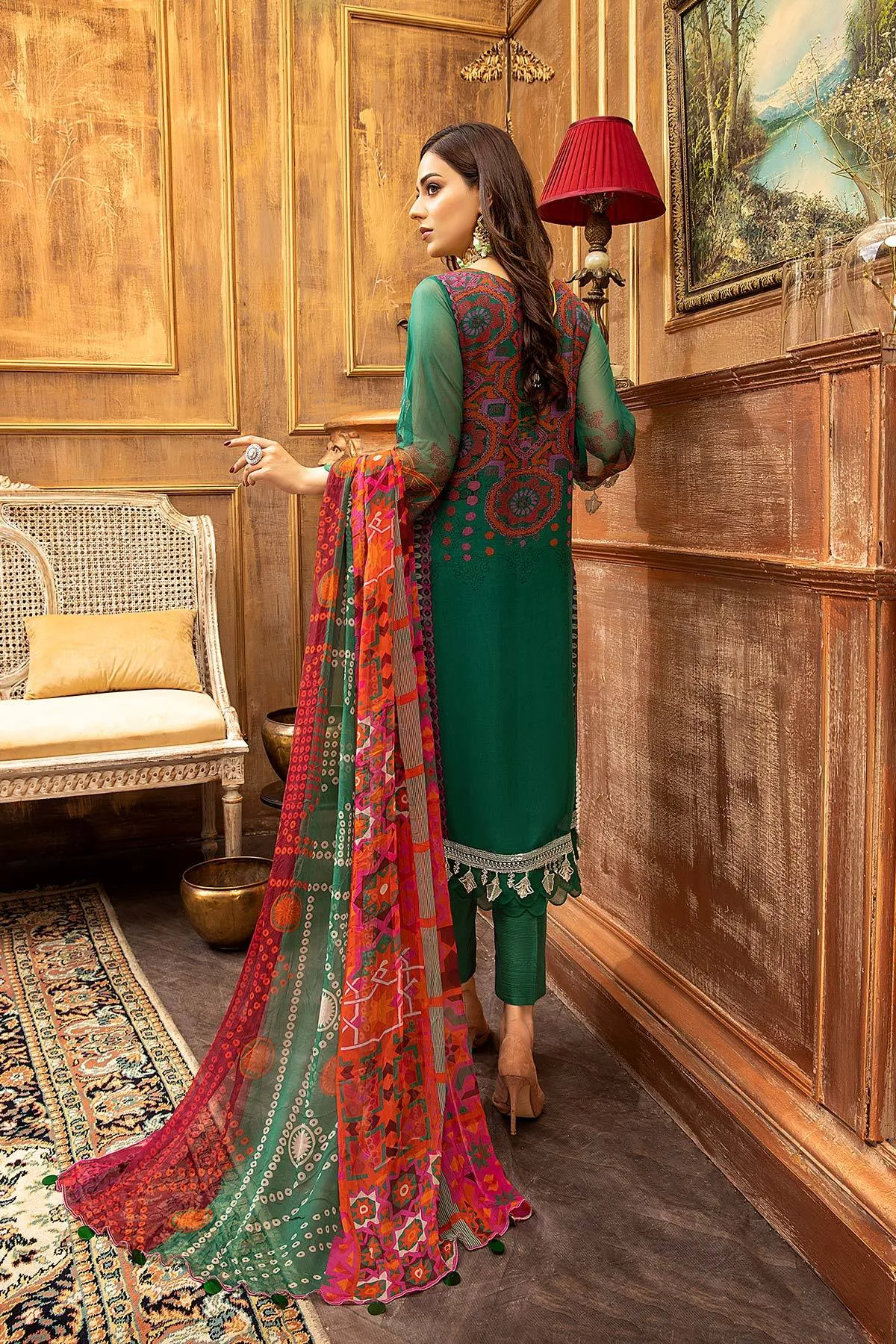 Charizma Vasal Embroidered Chiffon Collection 2021 – VSL-05