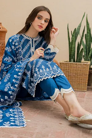 Cross Stitch Seher Premium Cambric Collection – MYSTIQUE BLUE