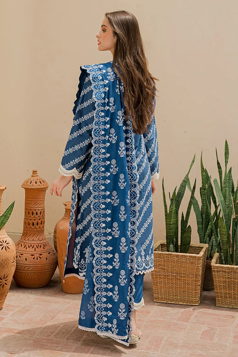 Cross Stitch Seher Premium Cambric Collection – MYSTIQUE BLUE