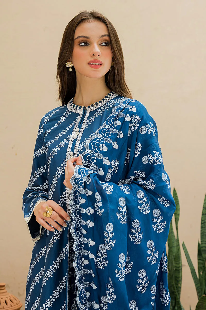 Cross Stitch Seher Premium Cambric Collection – MYSTIQUE BLUE