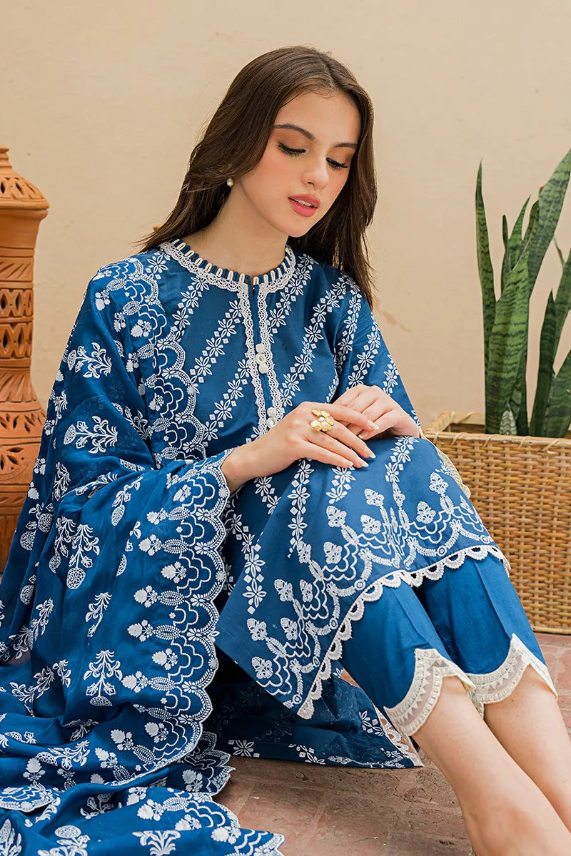 Cross Stitch Seher Premium Cambric Collection – MYSTIQUE BLUE