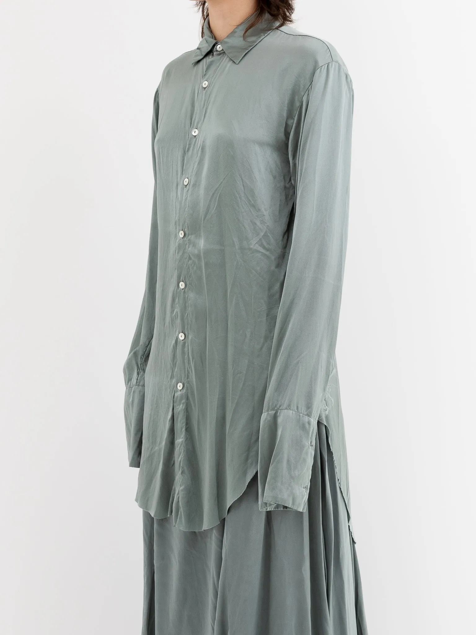 Elena Dawson Long Shirt in Teardrop