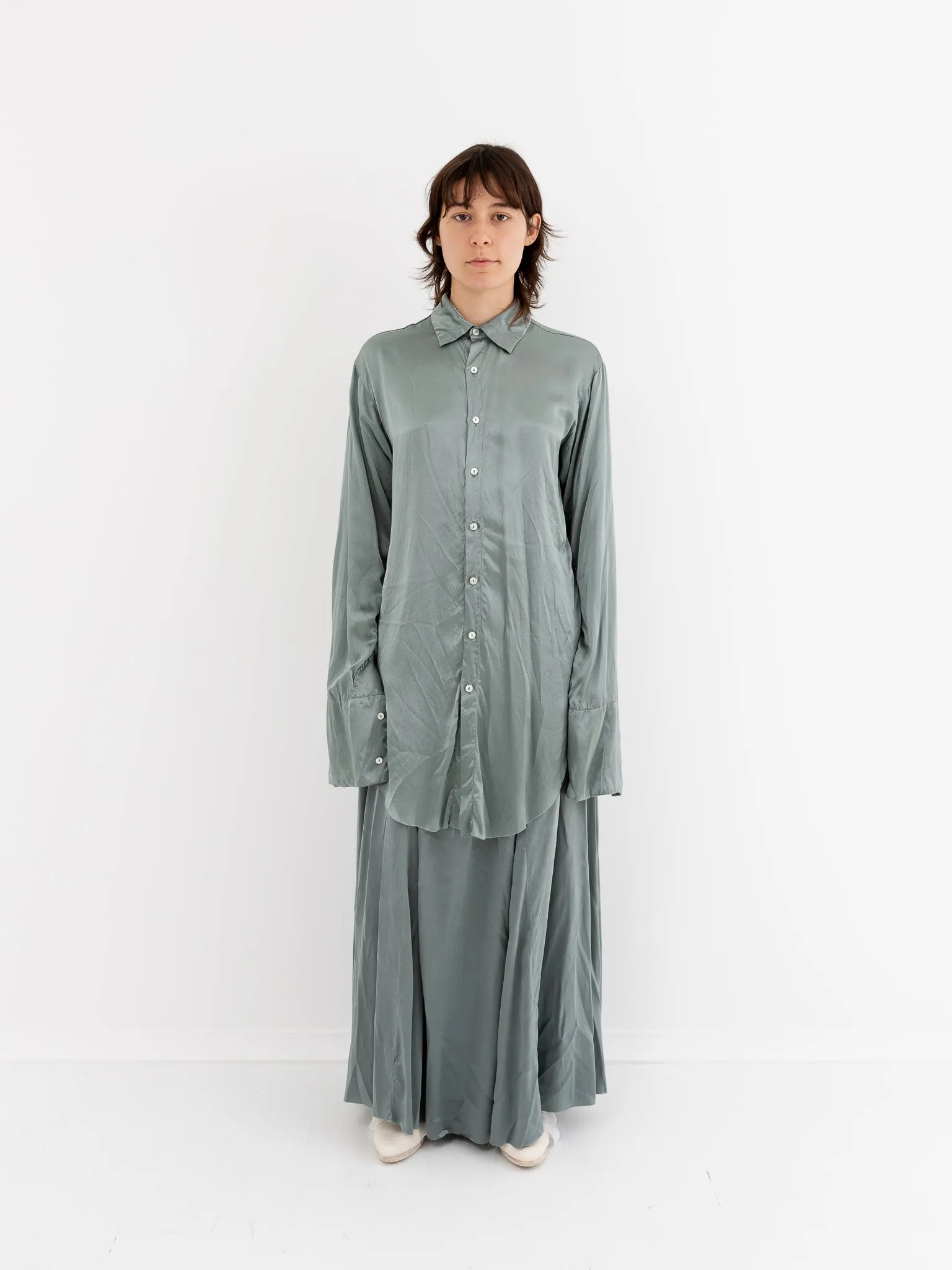 Elena Dawson Long Shirt in Teardrop