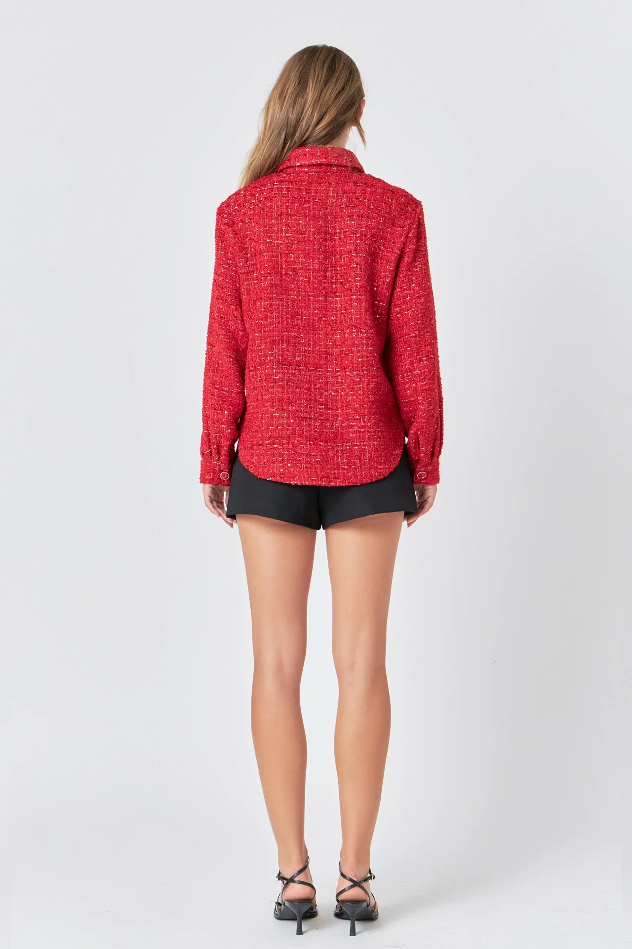Endless Rose - Tweed Shirt