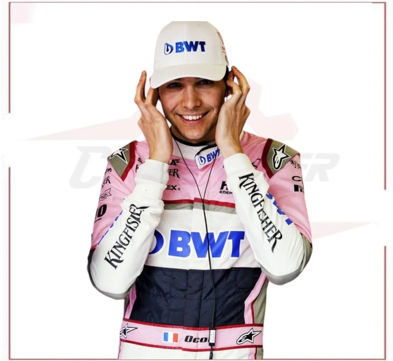 Esteban Ocon Sahara Force India F1 race suit New