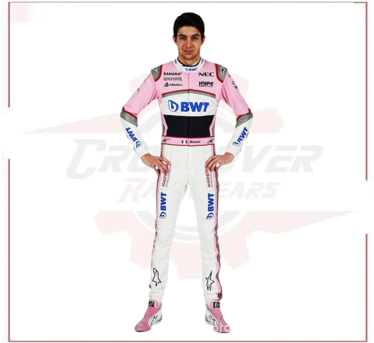 Esteban Ocon Sahara Force India F1 race suit New