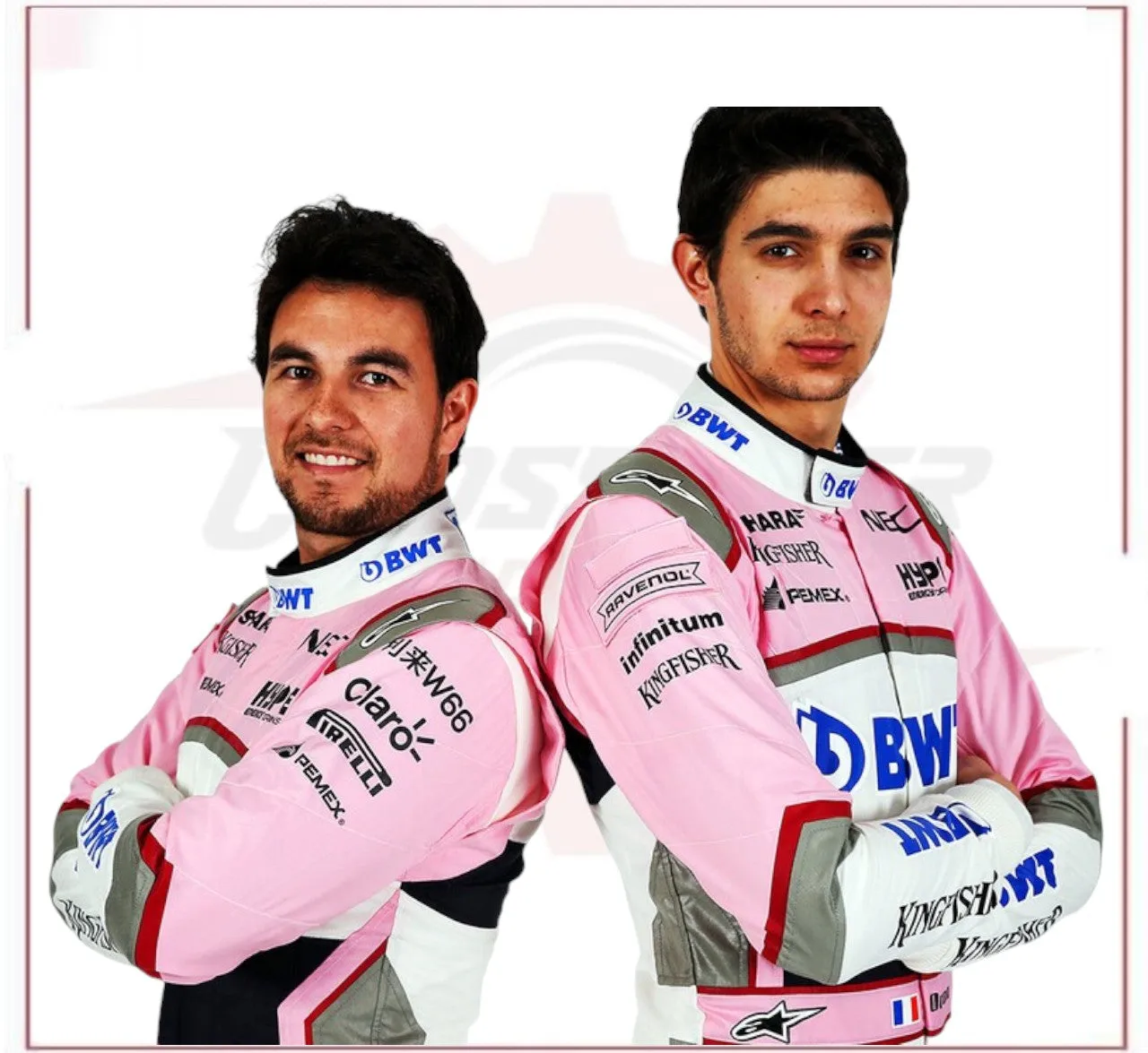 Esteban Ocon Sahara Force India F1 race suit New