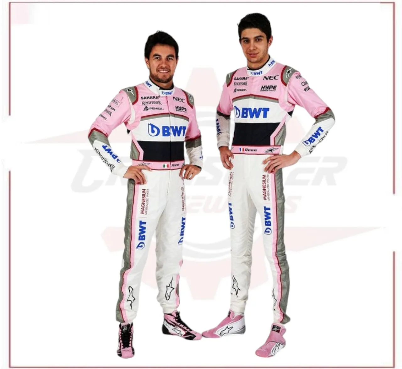 Esteban Ocon Sahara Force India F1 race suit New
