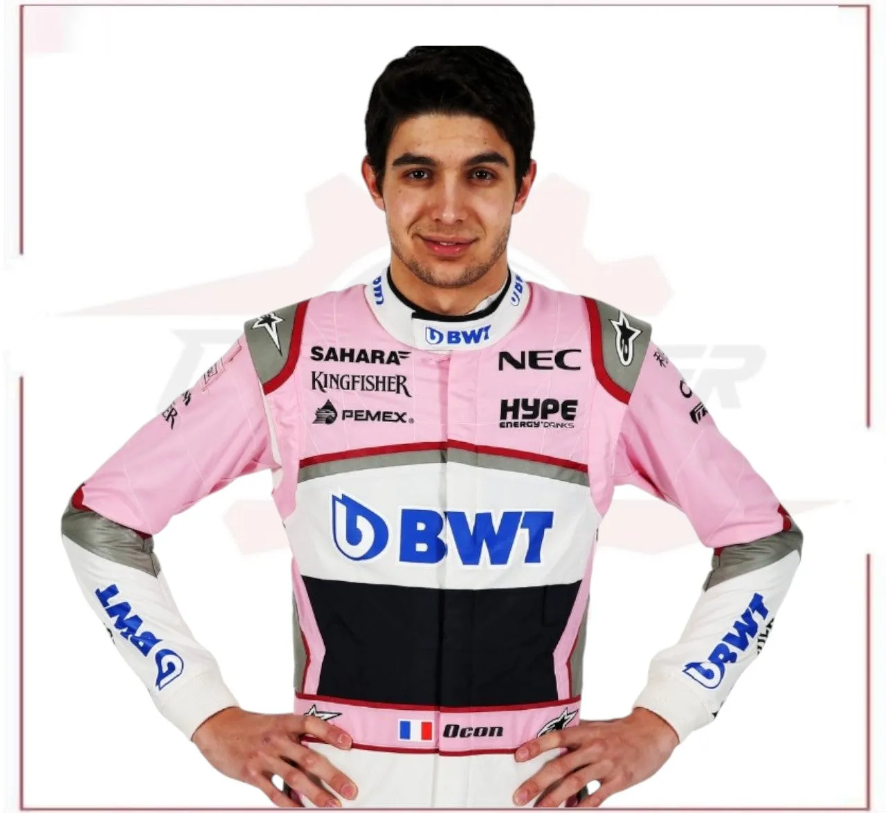 Esteban Ocon Sahara Force India F1 race suit New