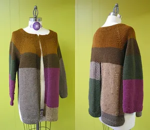 Exploded View sweater pattern