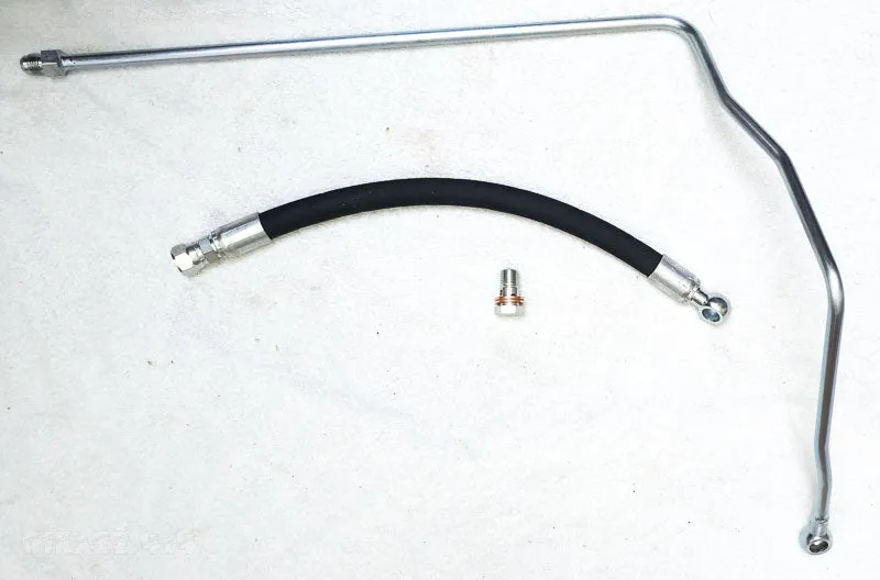 Fusion Fab BMW M57N & M57N2 GQ & GU Power Steering Line - Short