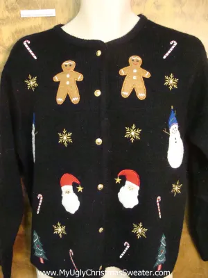 Gingerbread Men Horrible Christmas Sweater