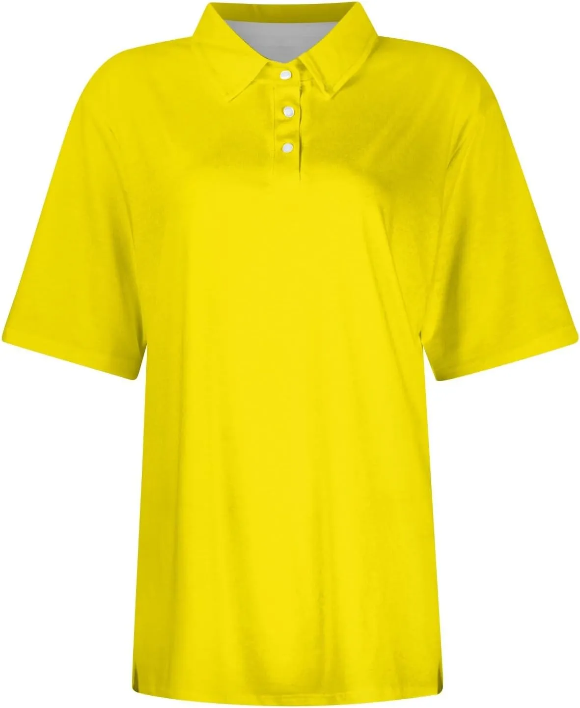 Golf Polo Shirts for Women 2025 Summer Quick Dry Short Sleeve Button Down Shirt Dressy Casual Lightweight Work Tops