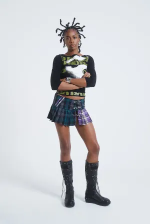 Kilty As Charged Mini Skirt