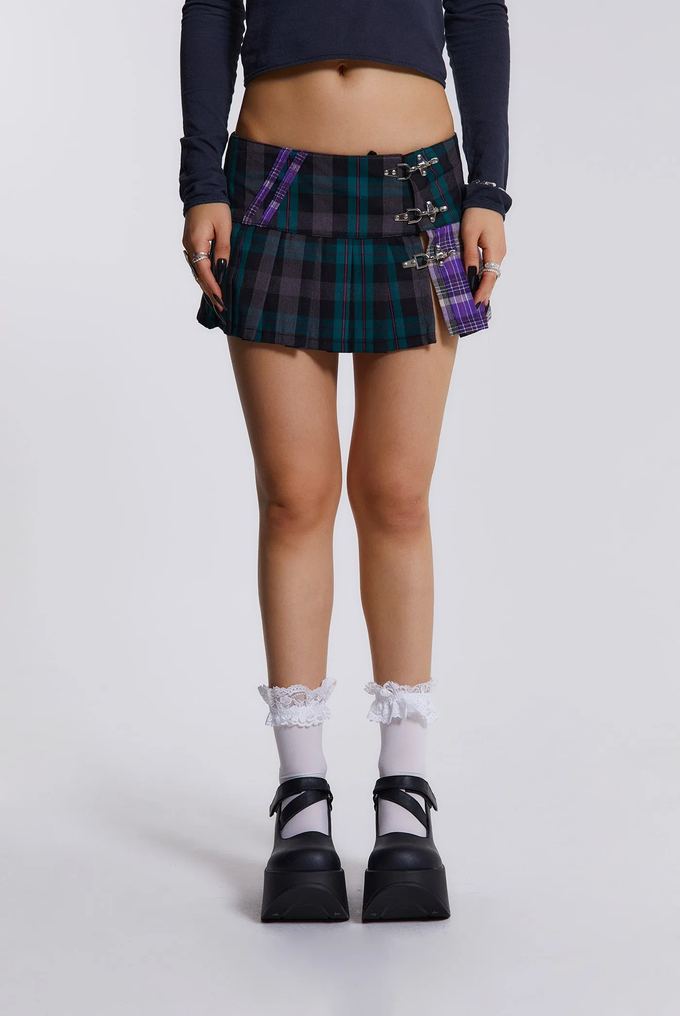 Kilty As Charged Mini Skirt