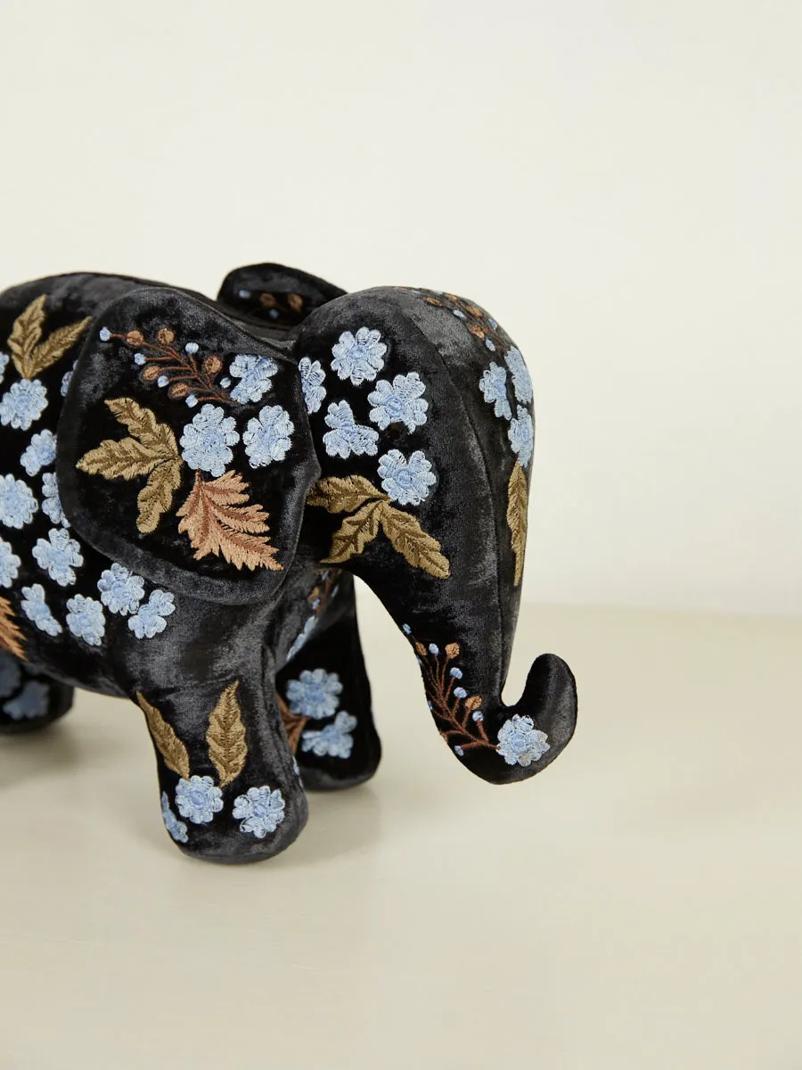 Kukka Elephant in Charcoal