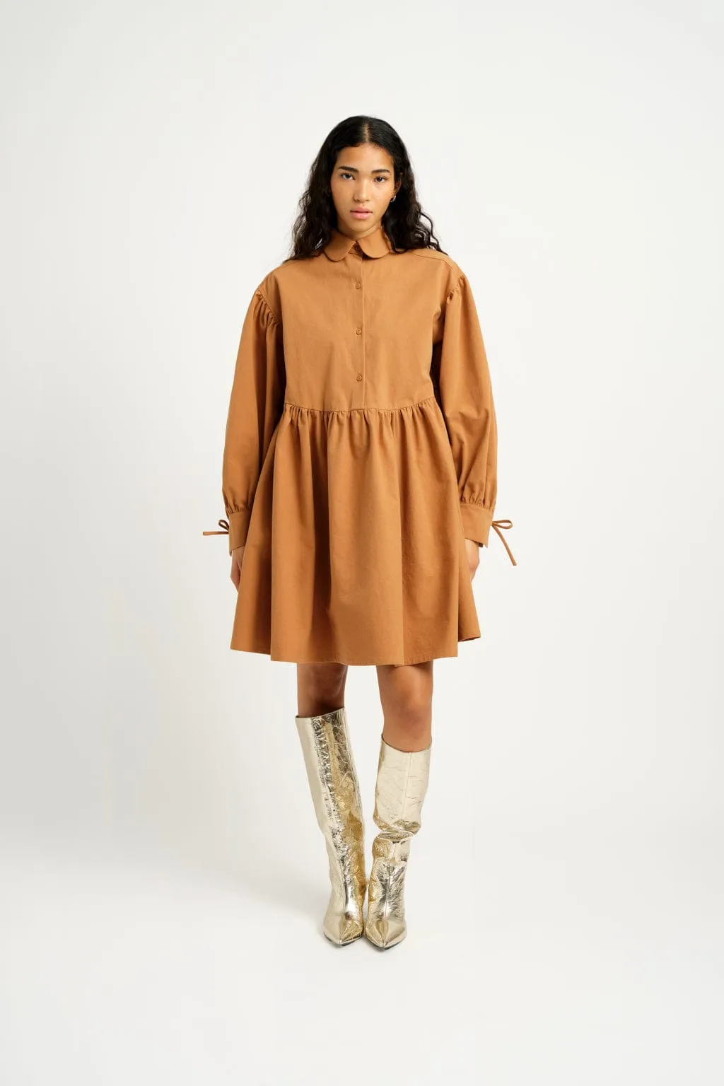 Loretta Dress Camel