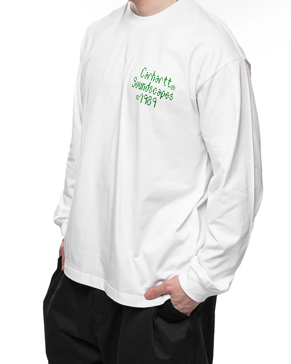 L/S Soundface T-Shirt White