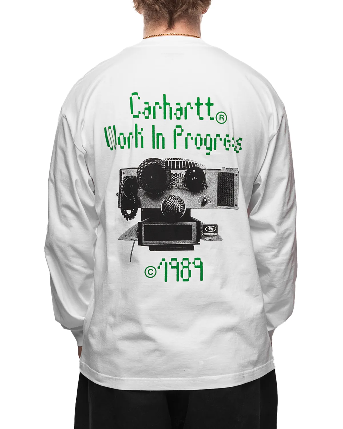 L/S Soundface T-Shirt White