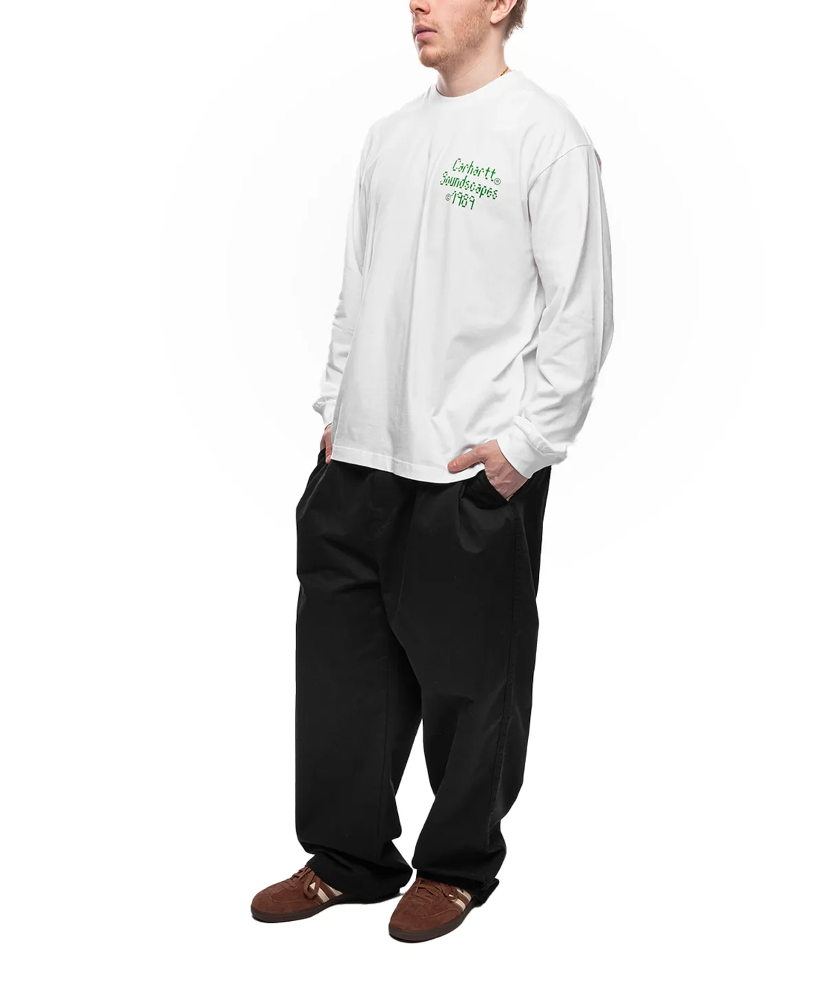 L/S Soundface T-Shirt White