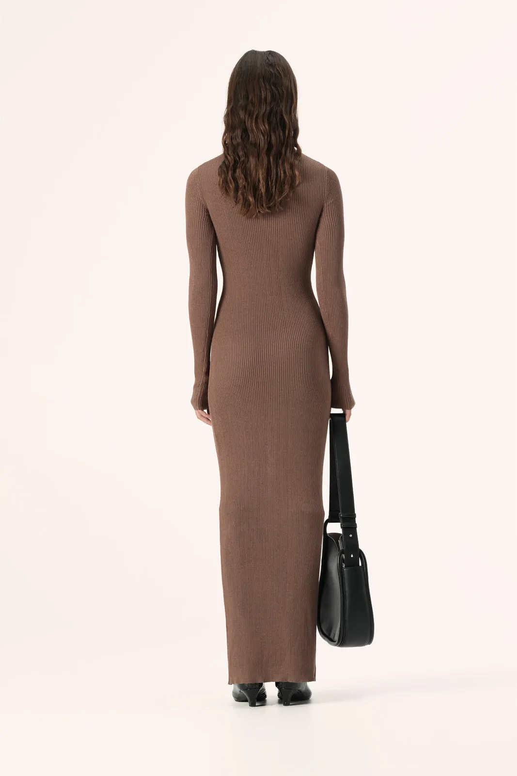 Minka Knit Dress Cocoa