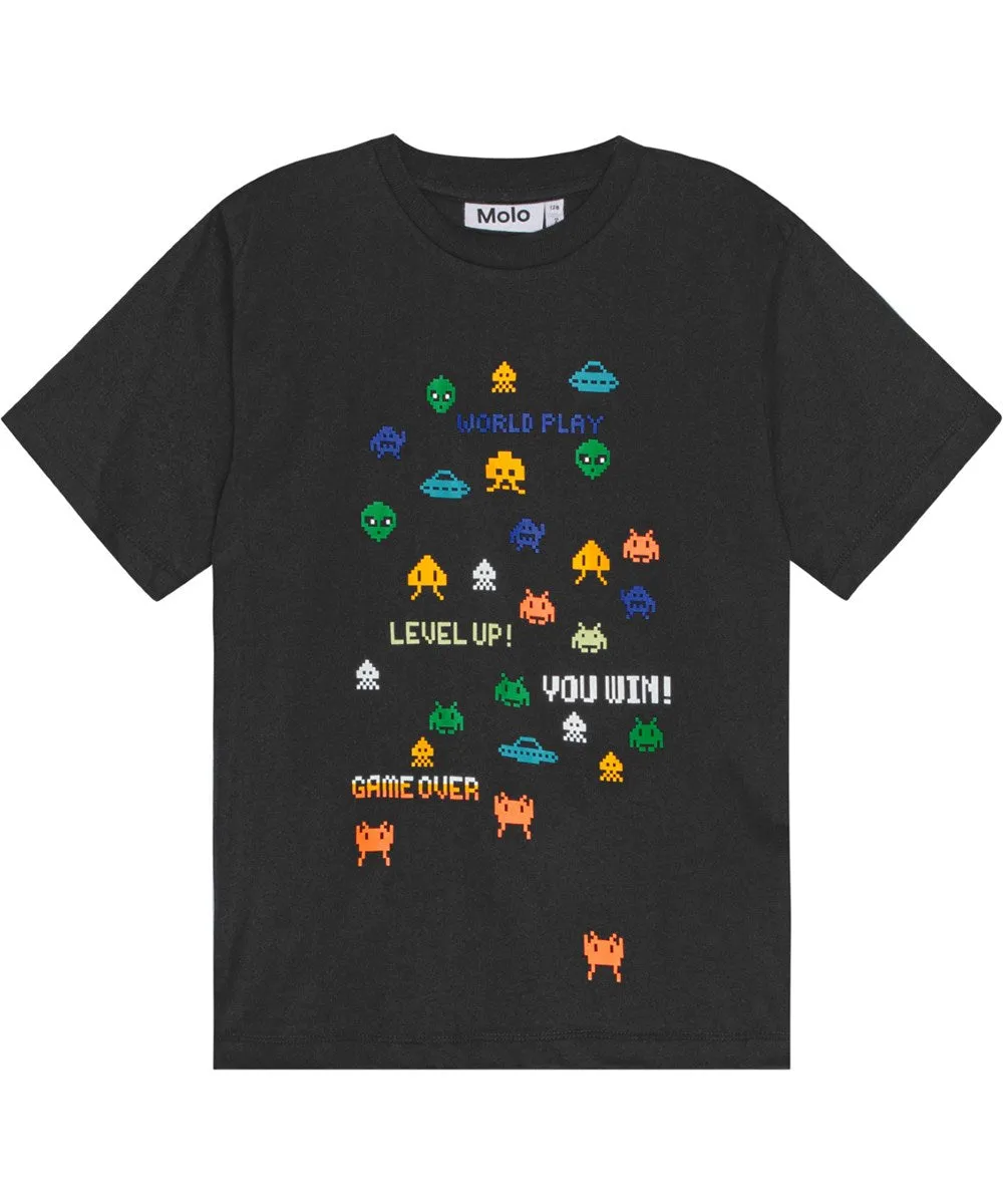 Molo riley game over t-hirt