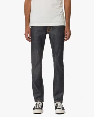 Nudie Lean Dean Slim Tapered Mens Jeans - Dry Japan Selvage