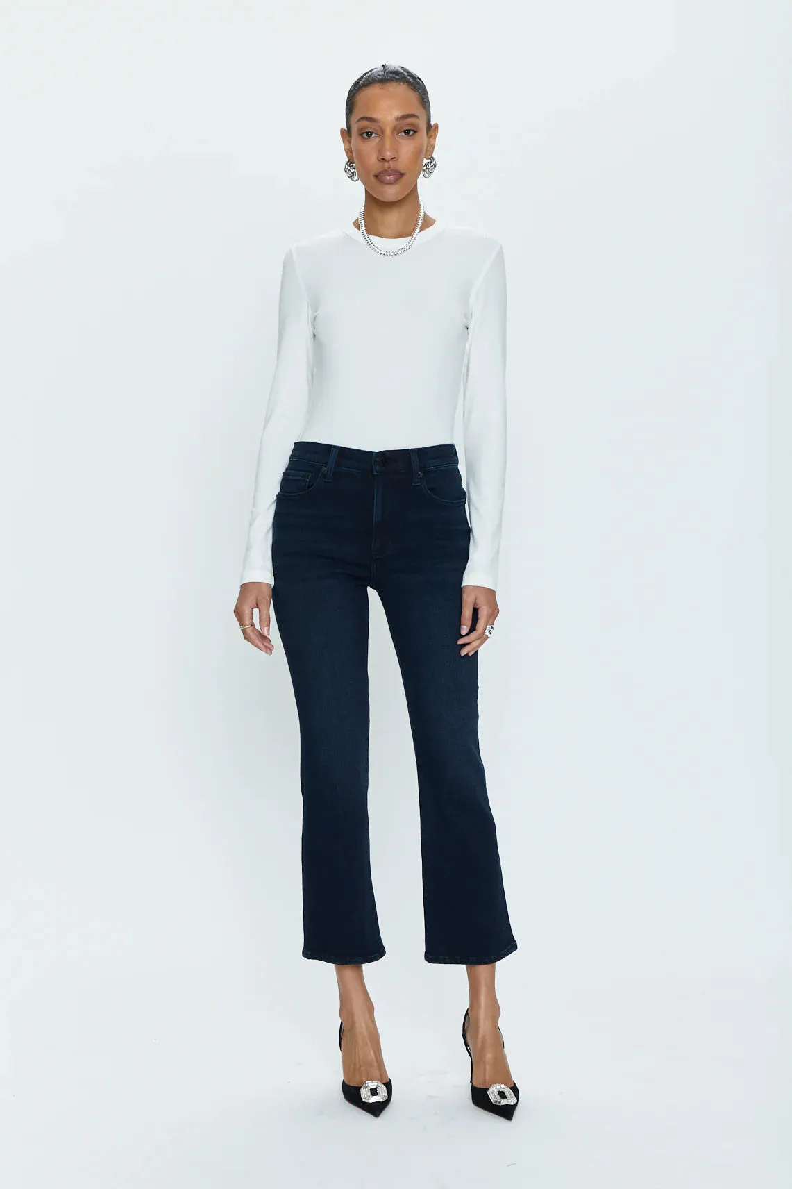 Pistola Lennon High-Rise Crop Boot Cut Jean: Palace Park