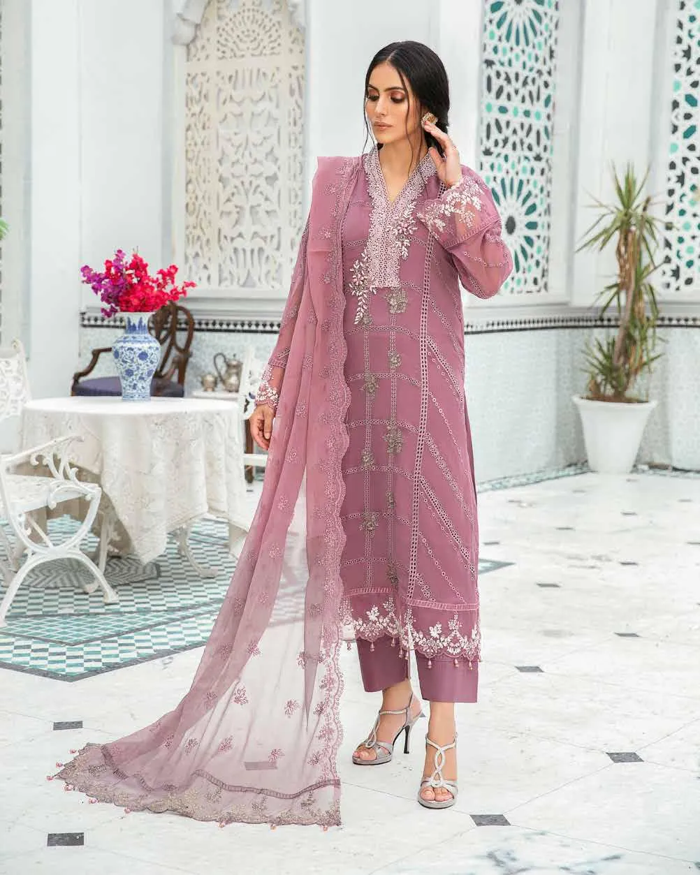 Poshak Luxury Chiffon Collection – D-5