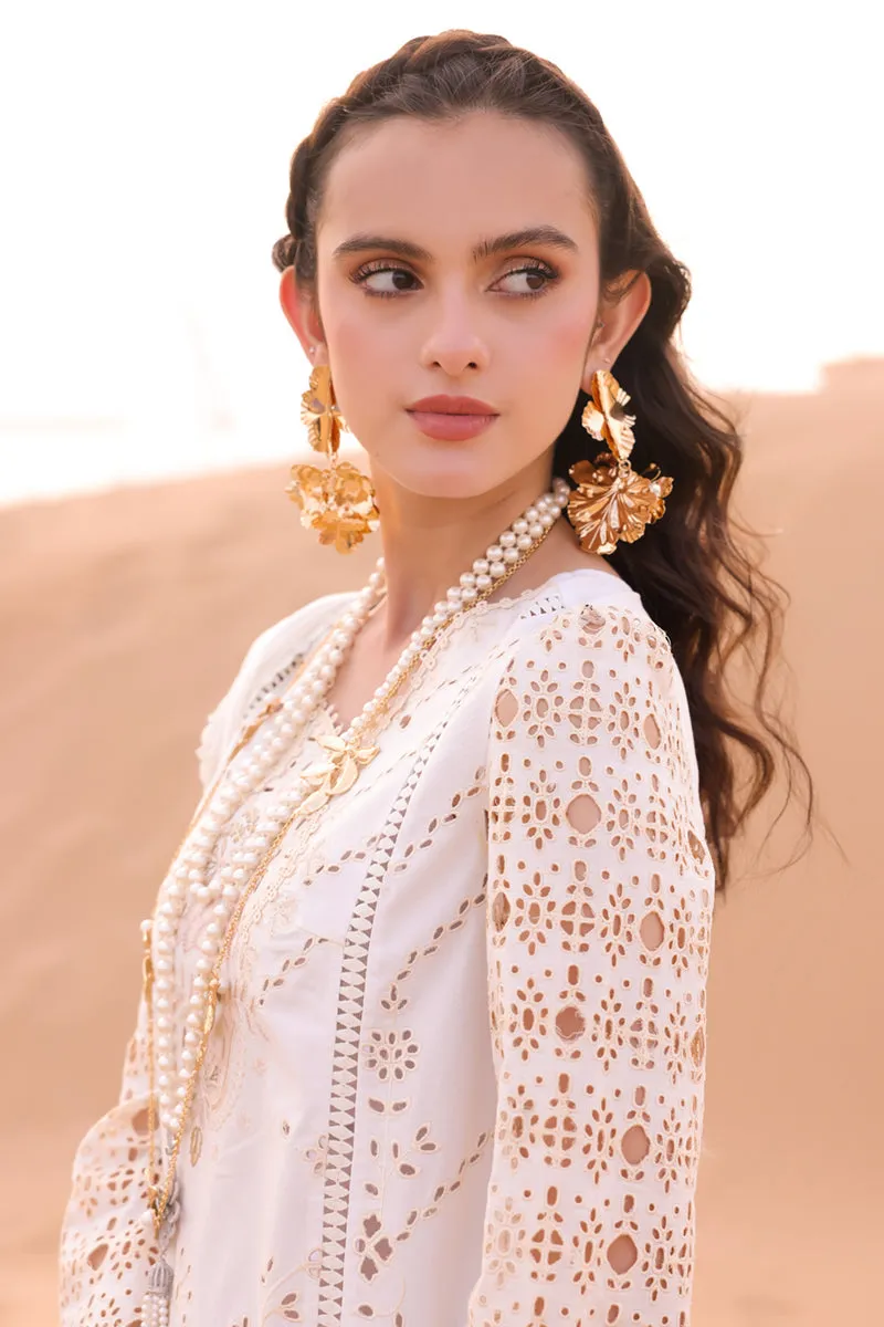 Qalamkar Chikankari Eid Edit Lawn Collection – KM-02 SAOIRSE