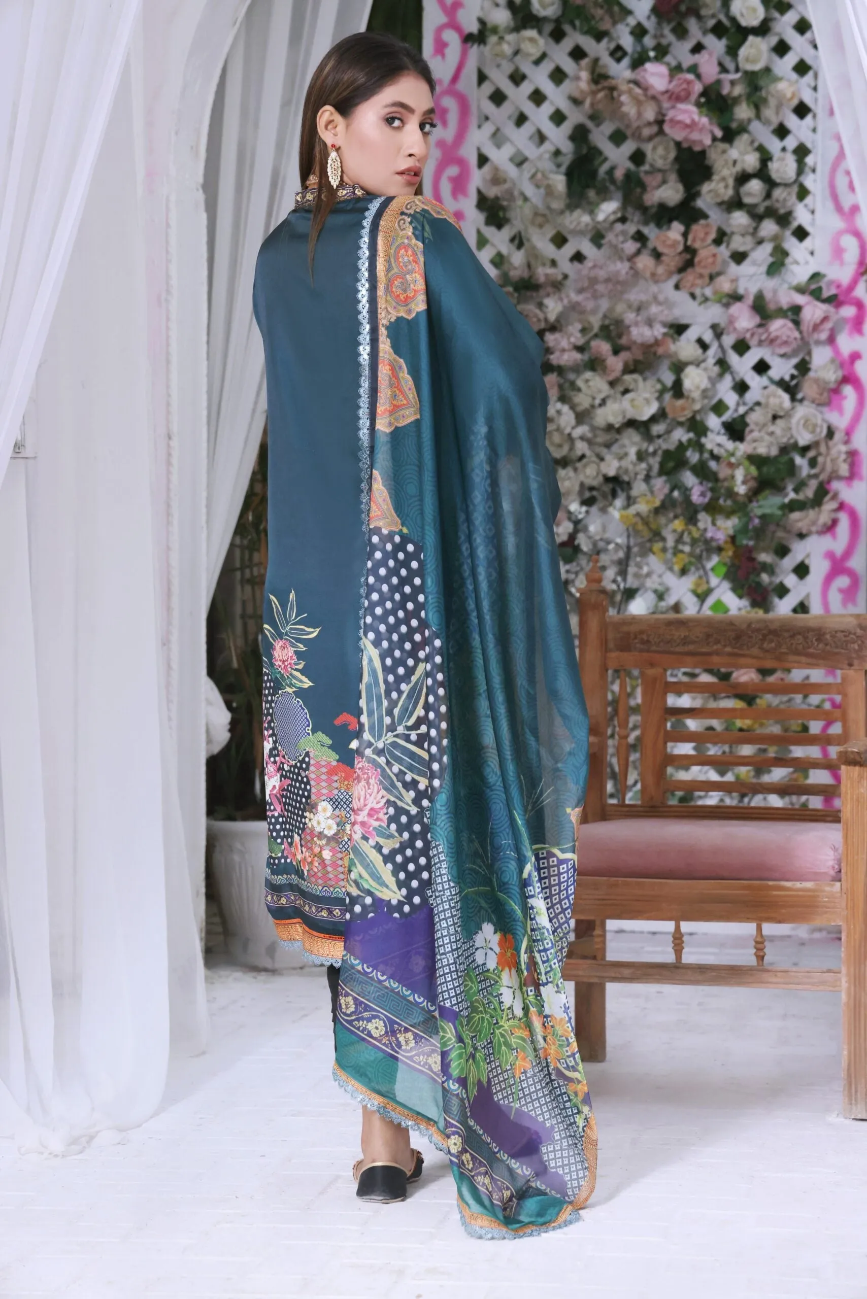 Ravishing Charmuse Silk 2Pc Collection – RV-9