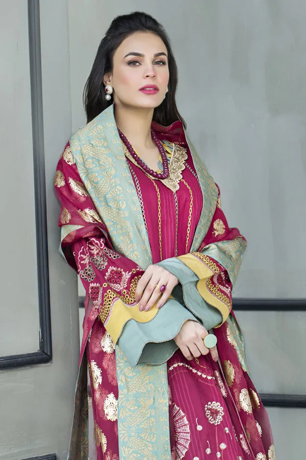 Serene Premium Festive Lawn Collection – S.L-24 Aurela Ceris