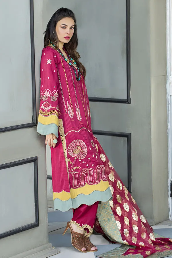 Serene Premium Festive Lawn Collection – S.L-24 Aurela Ceris
