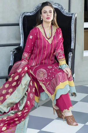 Serene Premium Festive Lawn Collection – S.L-24 Aurela Ceris